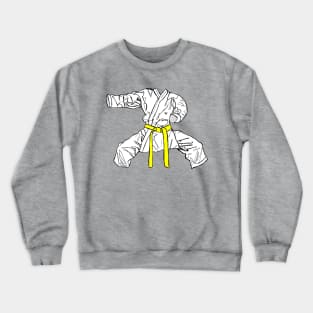 Martial Arts: Yellow Belt Katate Gi Crewneck Sweatshirt